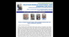 Desktop Screenshot of indobioethanol.com